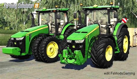 Мод John Deere 8r 2011 для Farming Simulator 2019