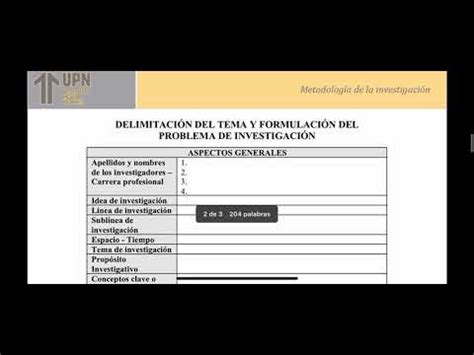 Upn T Metodologia De La Investigacion Todo