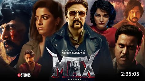 Max 2024 Full Movie Hindi Dubbed Release Update Kichcha Sudeep