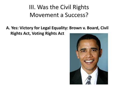 Ppt Civil Rights Movement Reading Review 2 Legal Equality Is Not