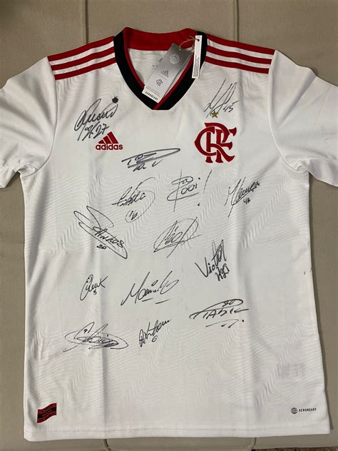 Camisa Autografada Do Flamengo