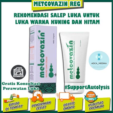 Jual Metcovazin Reguler Cream Salep Luka Salep Segala Jenis Luka Cream