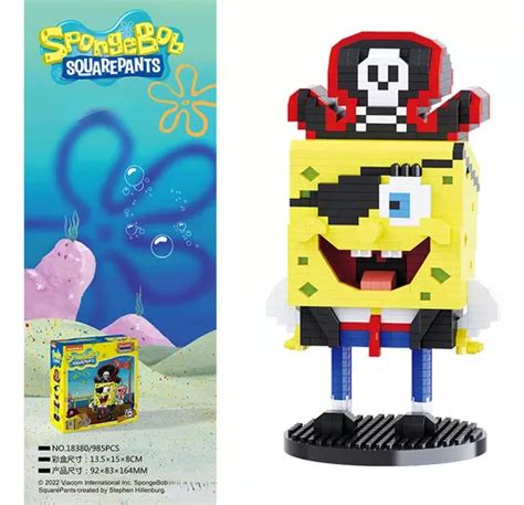 Bloques De Figuras De Bob Esponja De Bob Esponja Juguete R Meses