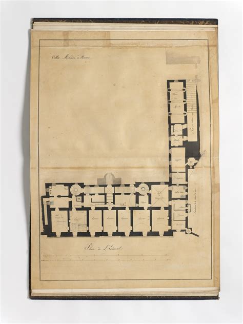 Norry Charles Plans Coupes Et Elevations De Lancien Et