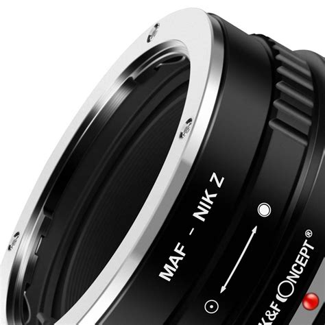 Minolta Ma Af Mount Lens To Nikon Z Z Camera K F Concept Lens Mount