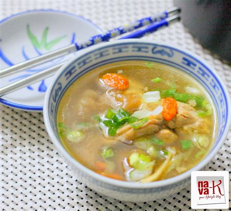 Chinese Chicken Herbal Soup