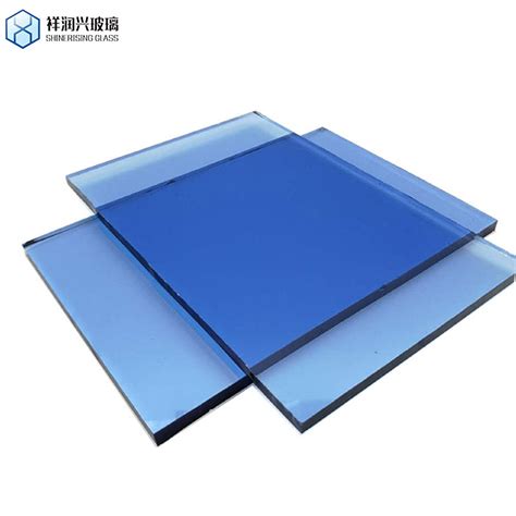 8mm Grey Dark Blue Tinted Float Glass Maika International High Quality