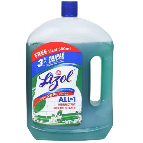 Buy Lizol Disinfectant Surface Cleaner All In Jasmine Free Lizol