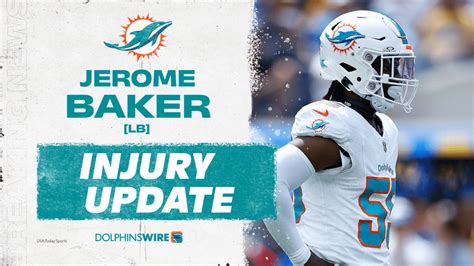 Adam Schefter Provides Update On Dolphins Lb Jerome Bakers Injury