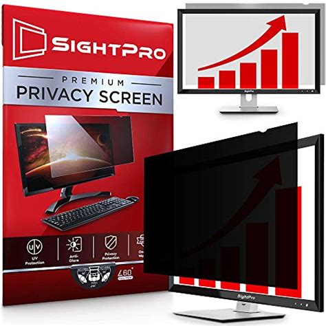 Sightpro 23 Inch Computer Privacy Screen Filter For 169 Widescreen