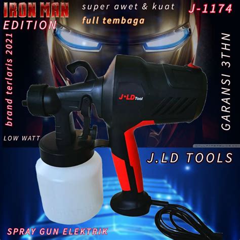 Jual SPRAY GUN JLD Elektrik ALAT CAT SEMPROT K3 CAT MOBIL MOTOR Tembok