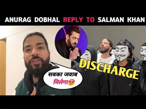 Big Update Anurag Dobhal Reply To Salman Khan And Bigg Boss Uk07