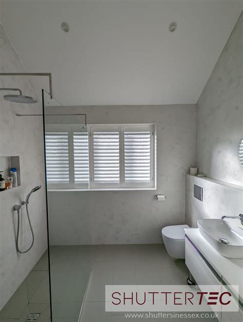 Waterproof Shutters Perfect For Your New Bathroom Shuttertec