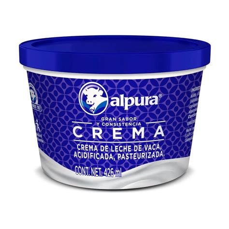 Crema Alpura Entera Ml Justo S Per A Domicilio