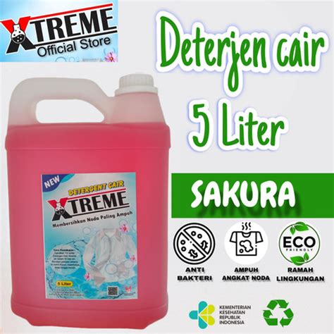 Jual Deterjen Cair Laundry Liter Xtreme Khusus Grab Dan Gojek