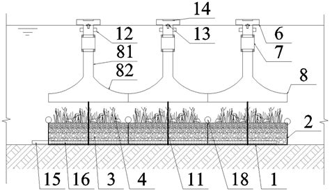 上行式水下垂直潜流人工湿地的制作方法