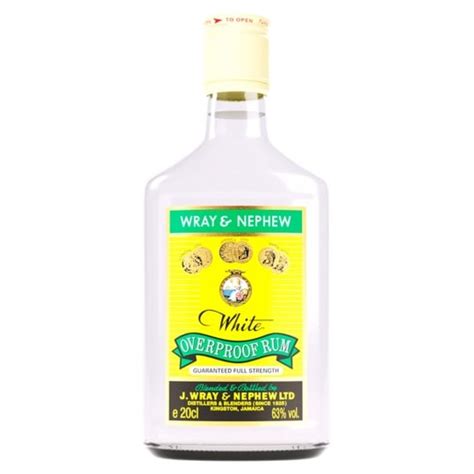 Wray And Nephew White Overproof Rum 200ml Tesco Groceries