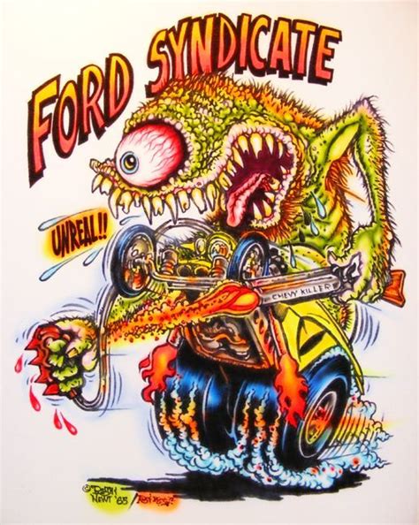 Big Daddy Roths HOT ROD HOOTENANNY Resin Kit From The Rat Fink Rat Fink Ed Roth Art