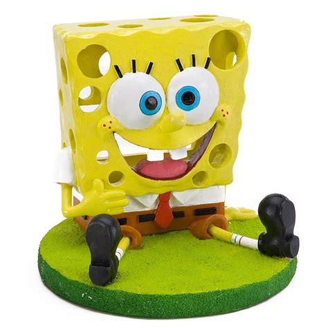 In Spongebob Aquarium Ornament Crafted From Strong And Durable