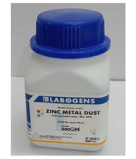 Labogens Zinc Metal Dust Extra Pure Gm Buy Online At Best Price