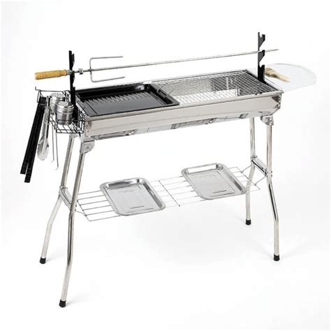 Ehskzjh Grandes Dimensions Brasero Exterieur Pour Jardin Barbecue