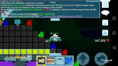 Hanging Out In Growtopia Mekitten Youtube