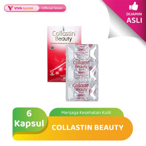 Collastin Beauty Untuk Menjaga Kesehatan Kulit 6 Kapsul