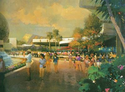 The Future Of The Past: EPCOT Concept Art