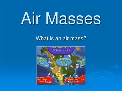 Ppt On Air Masses