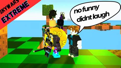 ROBLOX SKYWARS FUNNY MOMENTS YouTube