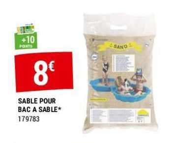 Promo Sable Pour Bac Sable Chez Gamm Vert Icatalogue Fr