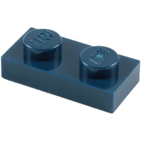 LEGO Dark Blue Plate 1 X 2 3023 28653 Brick Owl LEGO Marketplace