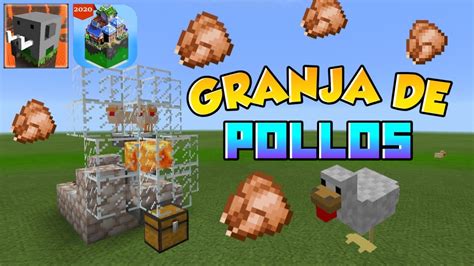 Como Hacer Una Granja De Pollos Para Mastercraft Y Craftsmantrucos Para Mastercraft Youtube