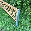 Selections Fence Trellis Topper Bracket Height Extension Arms Pack