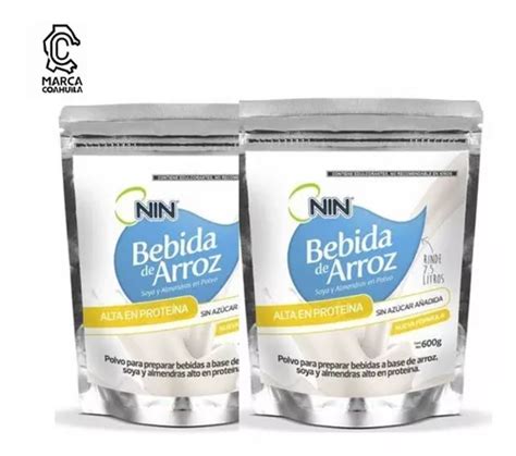 Pz Bebida Arroz Soya Y Almendras Alta Prote Na G Nin Mercadolibre