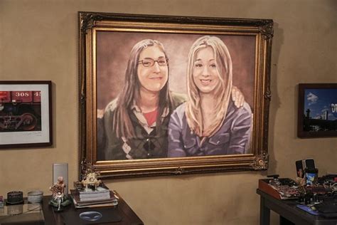 Painting of Penny and Amy | The Big Bang Theory Wiki | FANDOM powered ...