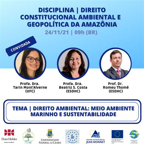 Direito Ambiental Meio Ambiente Marinho E Sustentabilidade Centro De