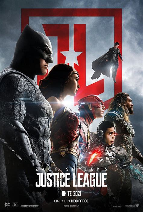 FANMADE Zack Snyder S Justice League Poster By Midiya42 DC Cinematic