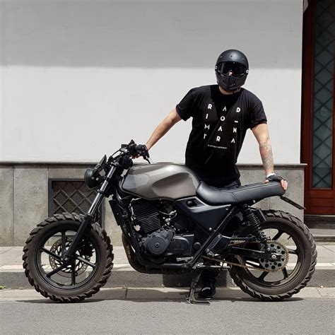 Honda Cb Pc Scrambler By Francesco Pura Cafe Racer