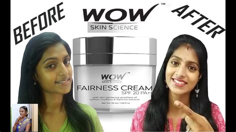 An Amazing Fairness Cream Review WOW Fairness Cream WOW Skin