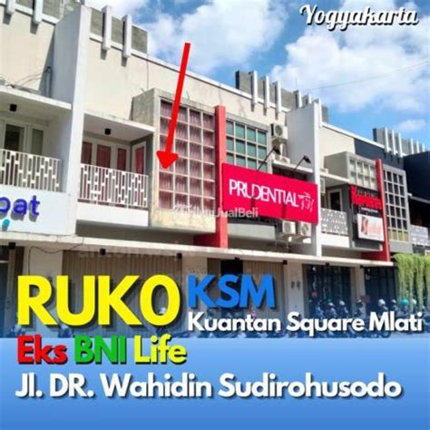 Jual Ruko Lantai Bekas Luas Di Kuantan Square Mlati Eks Bni