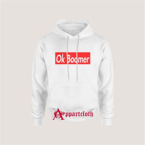 Ok Boomer Hoodie On Sale - Appartcloth.com - Funny America Shirts