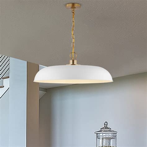 Birch Lane Luminaire Suspendu En Forme De D Me Lumi Re Eddy Et