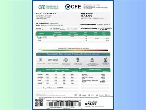 Qué hago si no me llega el recibo de luz a mi domicilio Recibos México