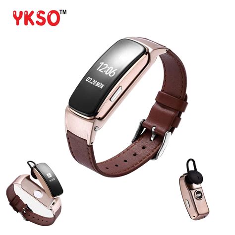 Ykso Bluetooth Smart Band Talk Band Answer Dail Call Smart Call