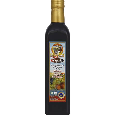 De La Rosa Organic Balsamic Vinegar 169 Fl Oz Delivery Or Pickup