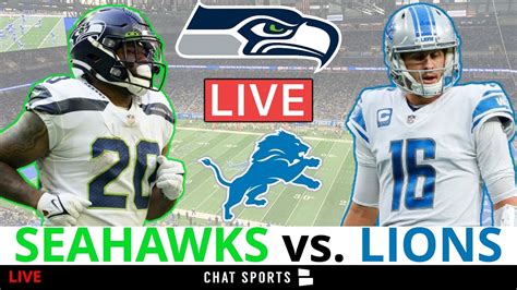 Seahawks Vs Lions Live Streaming Scoreboard Free Play By Play Highlights Nfl Week 4 Youtube