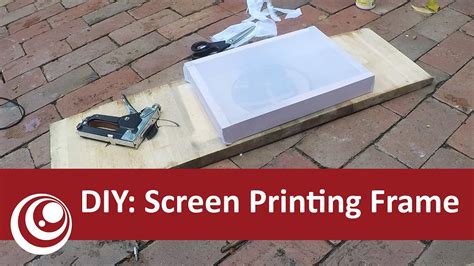 Diy Screen Printing Frame Simple And Easy Youtube