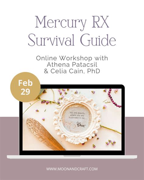 Mercury Retrograde Survival Guide Workshop Moon And Craft