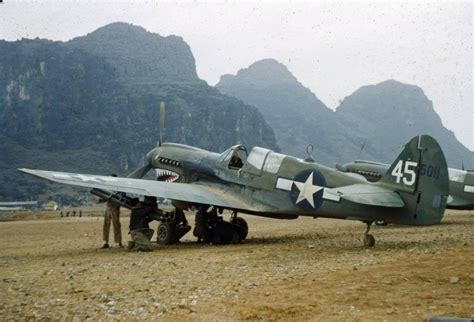 Photo P 40N Warhawk Fighters Of The 74th Fighter Squadron Direct